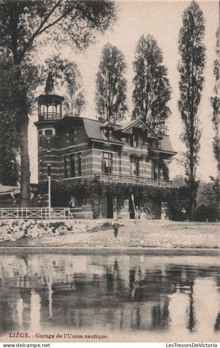 BELGIQUE - Liege - Garage De L'union Nautique - Carte Postale Ancienne - Liege