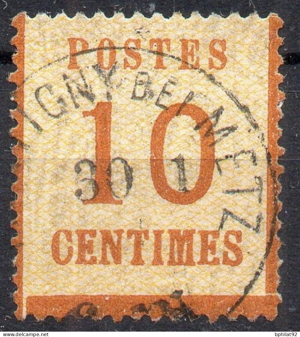 !!! ALSACE LORRAINE N° 5 CACHET DE LIGNY BEI METZ - Gebraucht