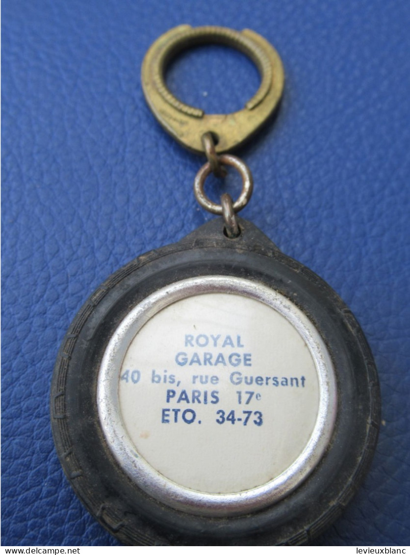 Porte-Clés Ancien/Automobile/CHYSLER/Royal Garage , Paris /Métal Et Plastiquel/Vers 1960-1970       POC560 - Key-rings