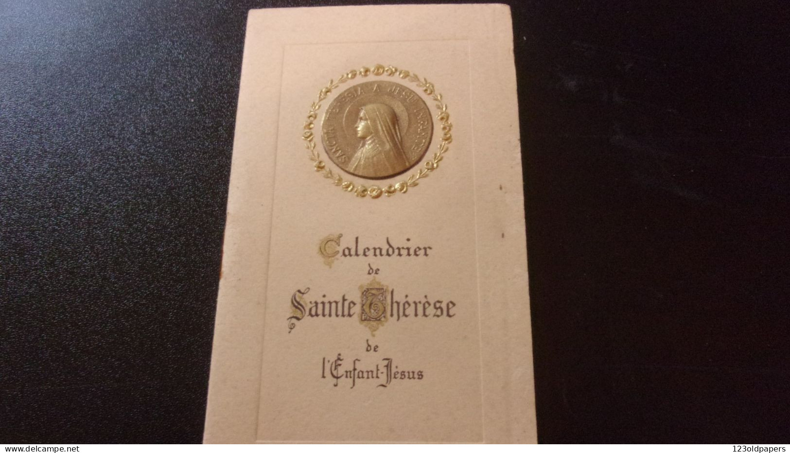 CALENDRIER SAINTE THÉRÈSE DE L’ENFANT JÉSUS 1936  LISIEUX - Kleinformat : 1921-40