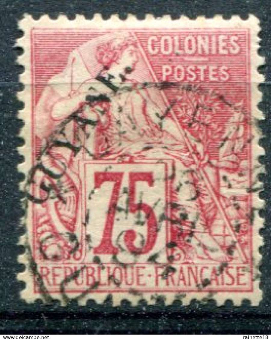 Guyane        N° 27 Oblitéré   Signé Calves - Used Stamps
