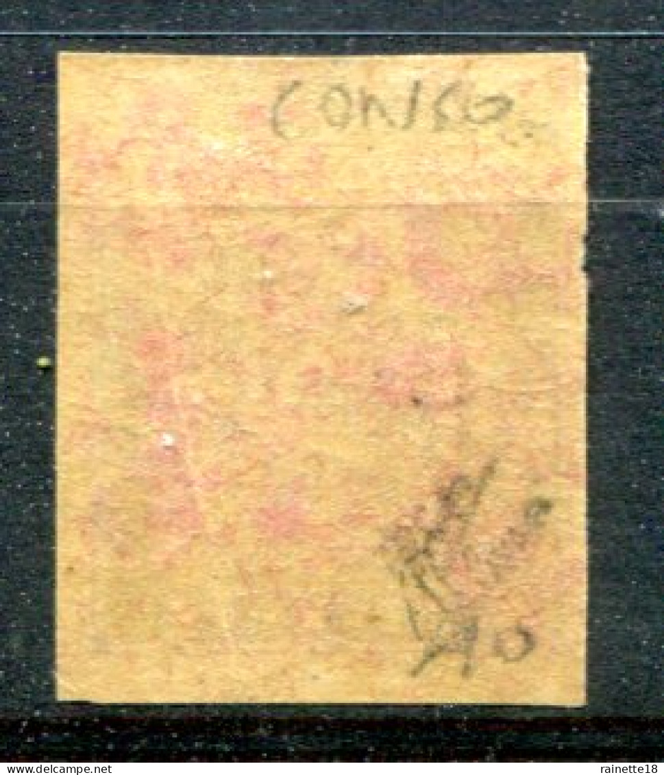 Congo         Taxe    N° 30 *   Signé Calves ,un Petit Pli - Unused Stamps