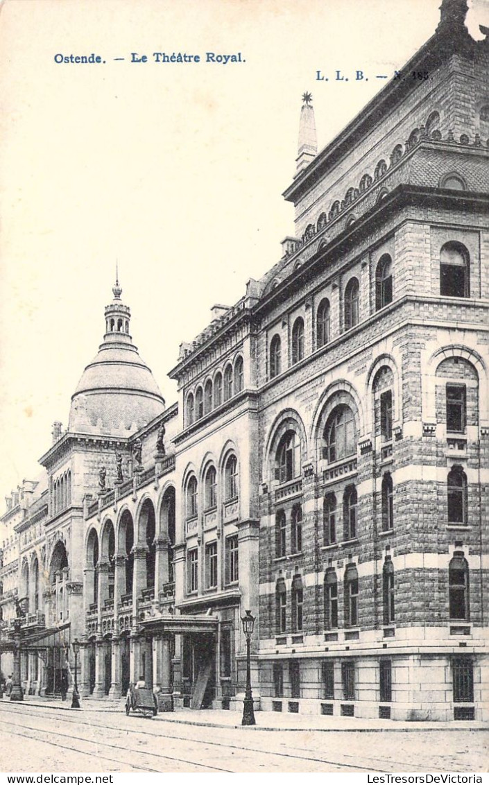 BELGIQUE - OSTENDE - Le Théâtre Royal - Carte Postale Ancienne - Oostende
