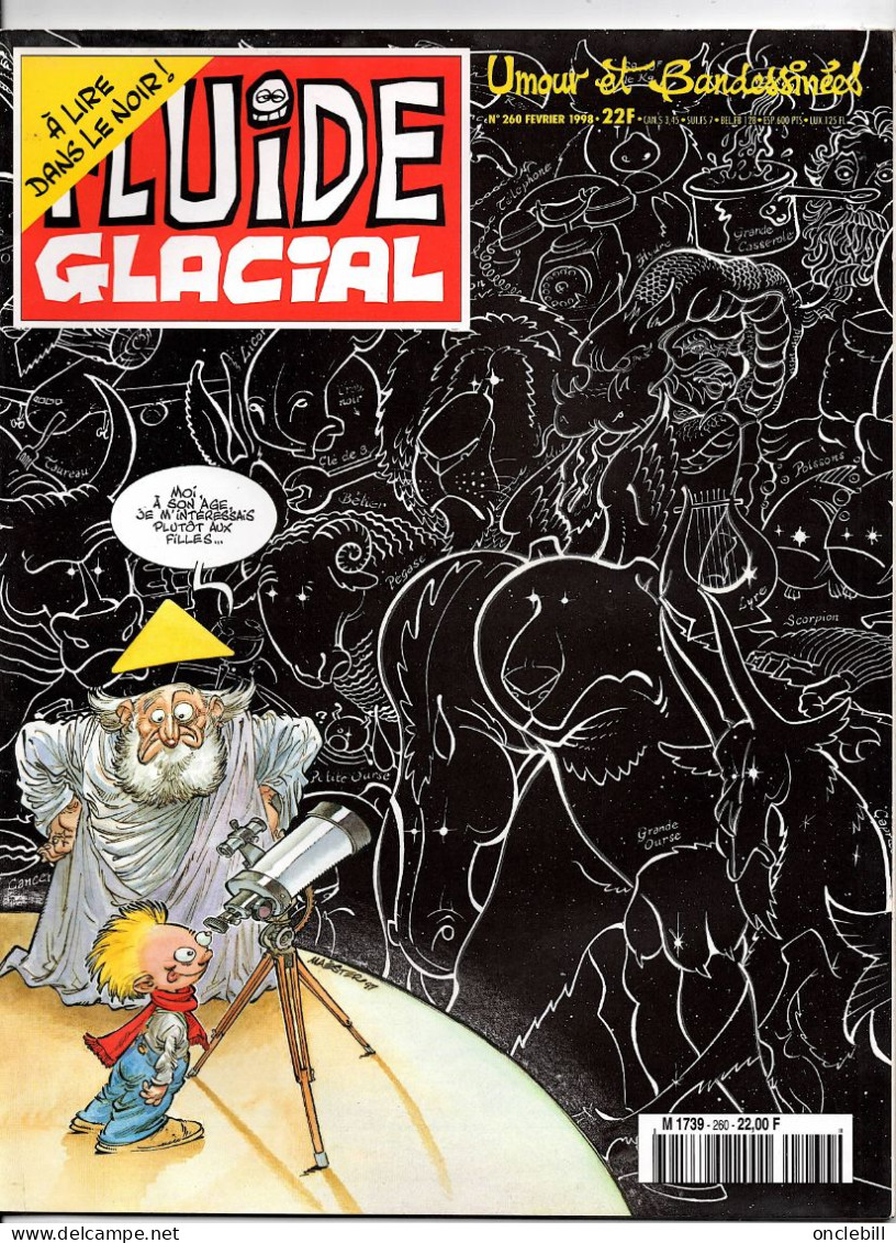 Fluide Glacial Revue Lot 6 N° ( 257 à 262) Année 1997-98  état Superbe - Humor