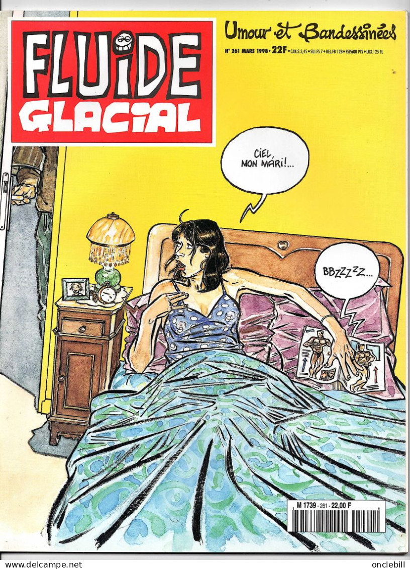 Fluide Glacial Revue Lot 6 N° ( 257 à 262) Année 1997-98  état Superbe - Humour