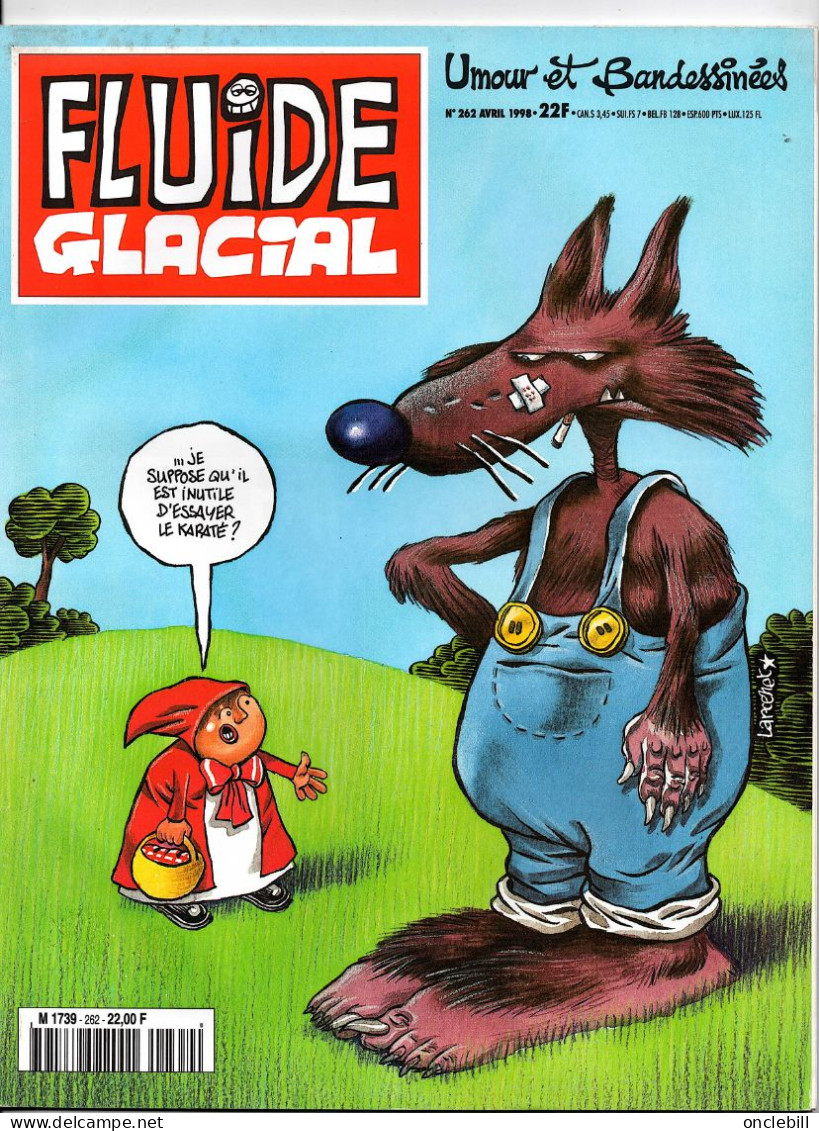 Fluide Glacial Revue Lot 6 N° ( 257 à 262) Année 1997-98  état Superbe - Humor