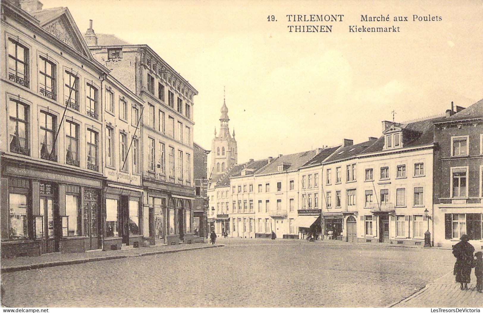 BELGIQUE - TIRLEMONT - Marché Aux Poulets - Carte Postale Ancienne - Tienen