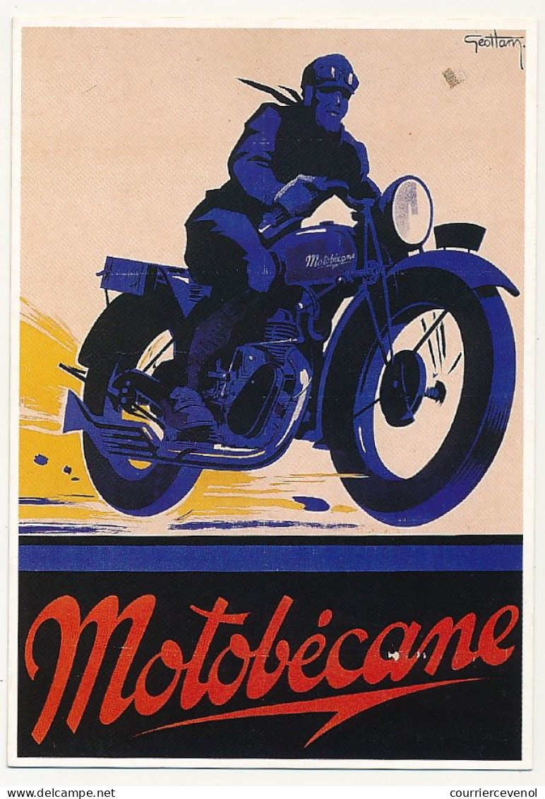 CPM - Reproduction D'affiche Publicitaire : Motobécane - Géo Ham, Vers 1930 - Publicidad