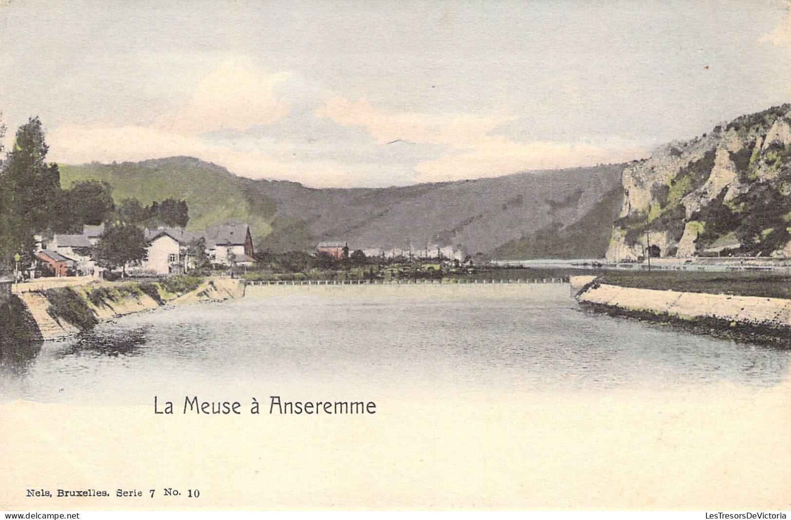 BELGIQUE - ANSEREMME - La Meuse à Anseremme - Carte Postale Ancienne - Autres & Non Classés