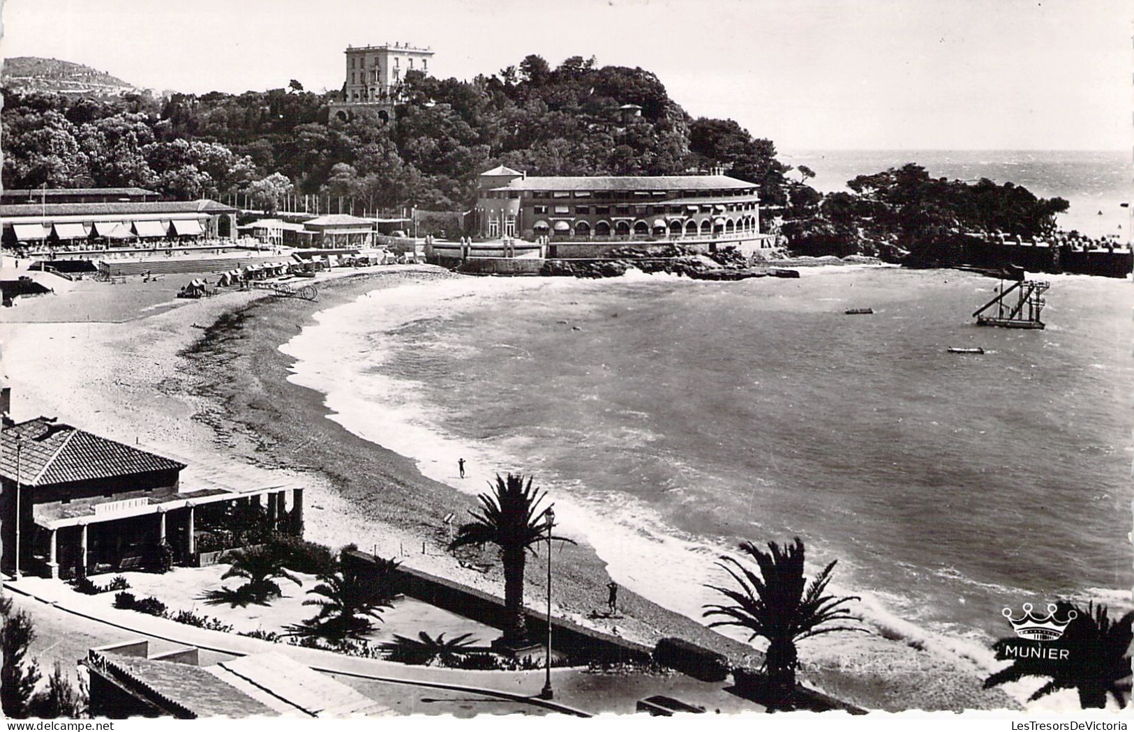 MONACO - MONTE CARLO - BEACH - Carte Postale Ancienne - Monte-Carlo