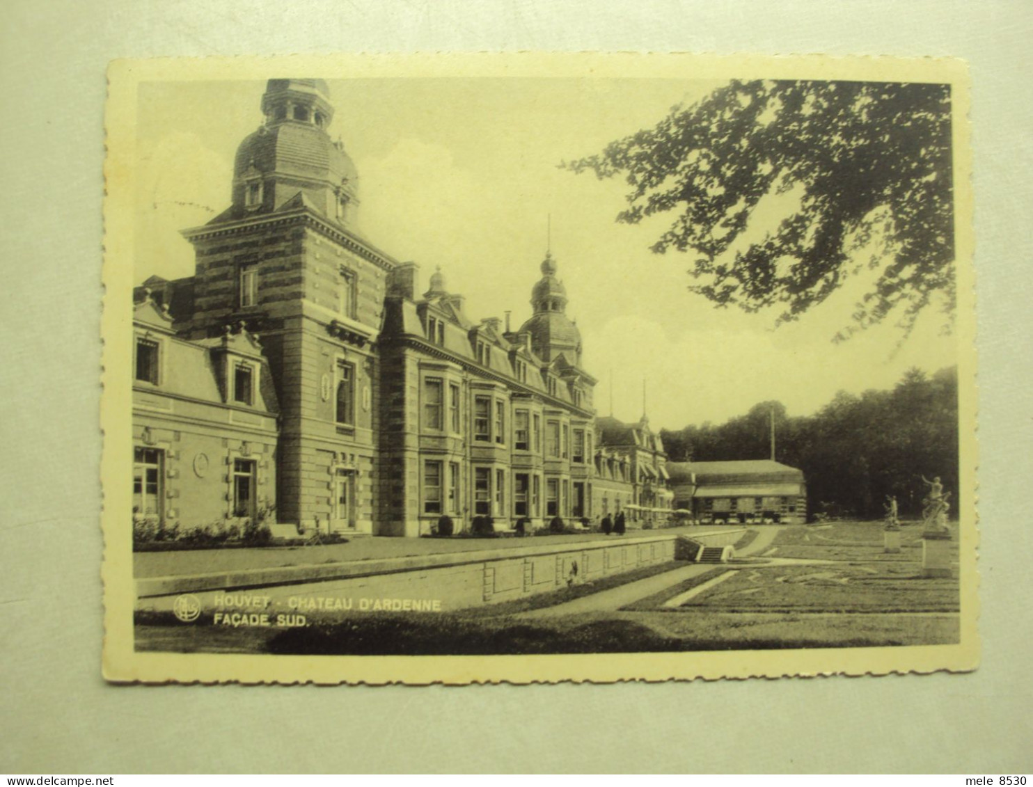 48718 - HOUYET - CHATEAU D'ARDENNE - FACADE SUD - ZIE 2 FOTO'S - Houyet