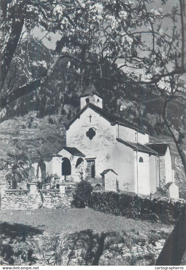 Postcard Europe Switzerland Chiesa In Valle Di Blenio - Blenio