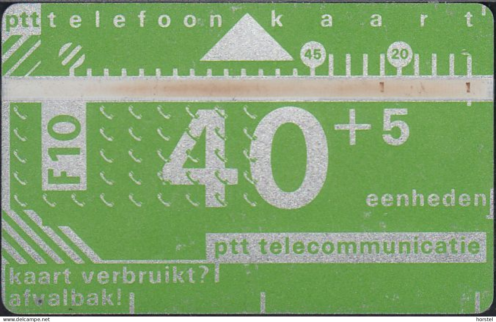 Netherland - L&G 3.Serie - D008A - PTT Telecommunicatie 3mm No Notch - 802C - Publiques