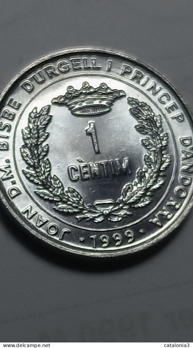 ANDORRA - 1 CENT 1999 KM171 FAO - Andorra