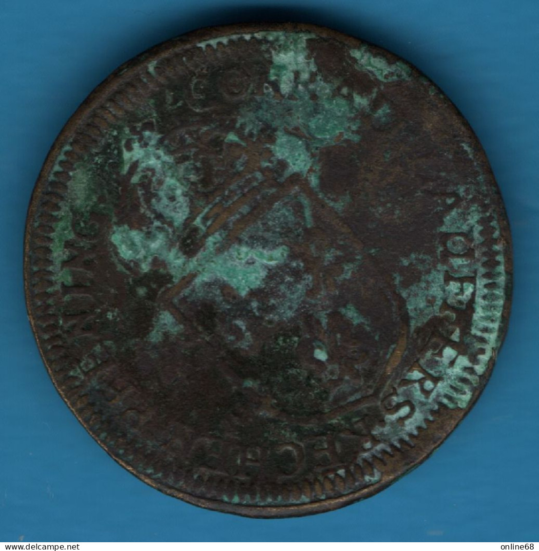 GERMANY Nuremberg Counter Token Louis XIIII - Conrad LAVFFER RECHENPFENING - Royaux/De Noblesse