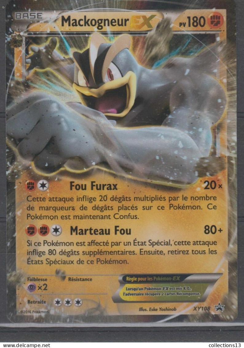 CARTE POKEMON - Mackogneur EX Xy108 VF Neuve - XY