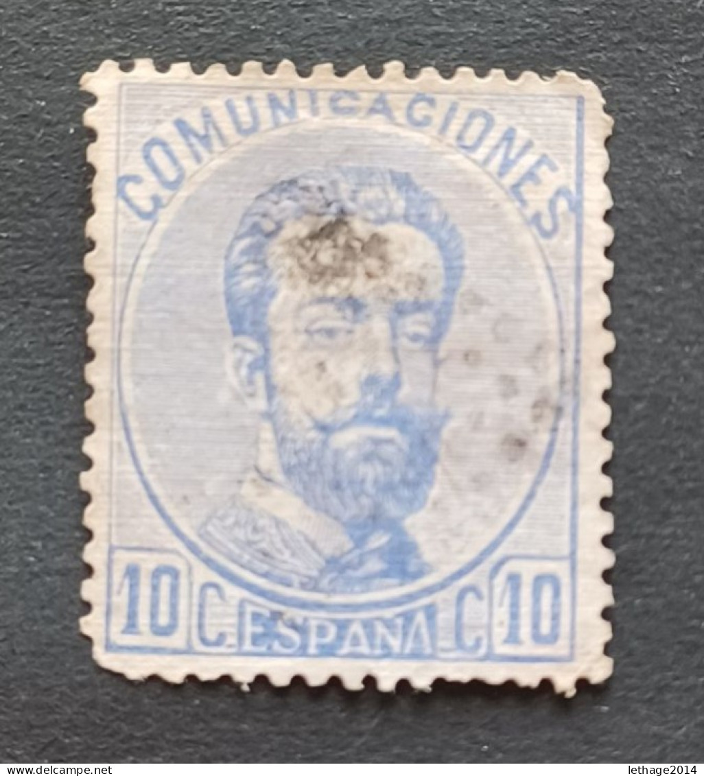 ESPANA SPAGNA 1872 AMEDEE I CAT YVERT N 120 - Used Stamps