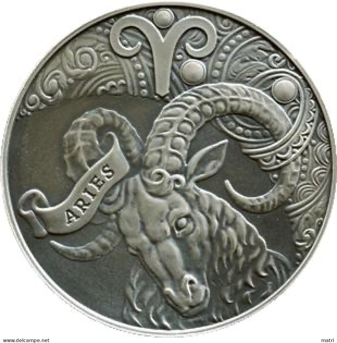 Belarus 1 Rouble 2014 Zodiac Horoscope Aries - Belarus