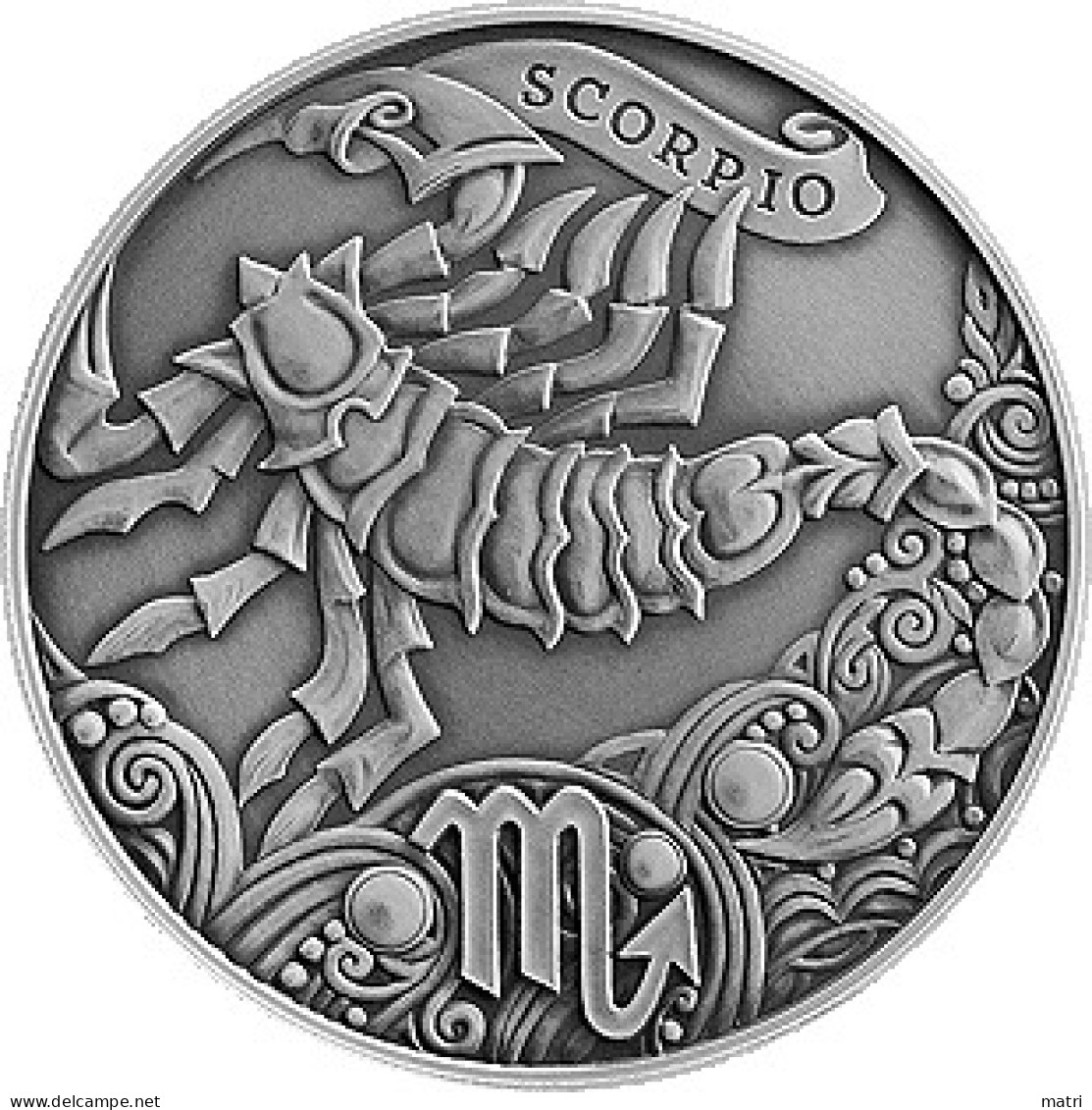 Belarus 1 Rouble 2015 Zodiac Horoscope Scorpio - Belarús