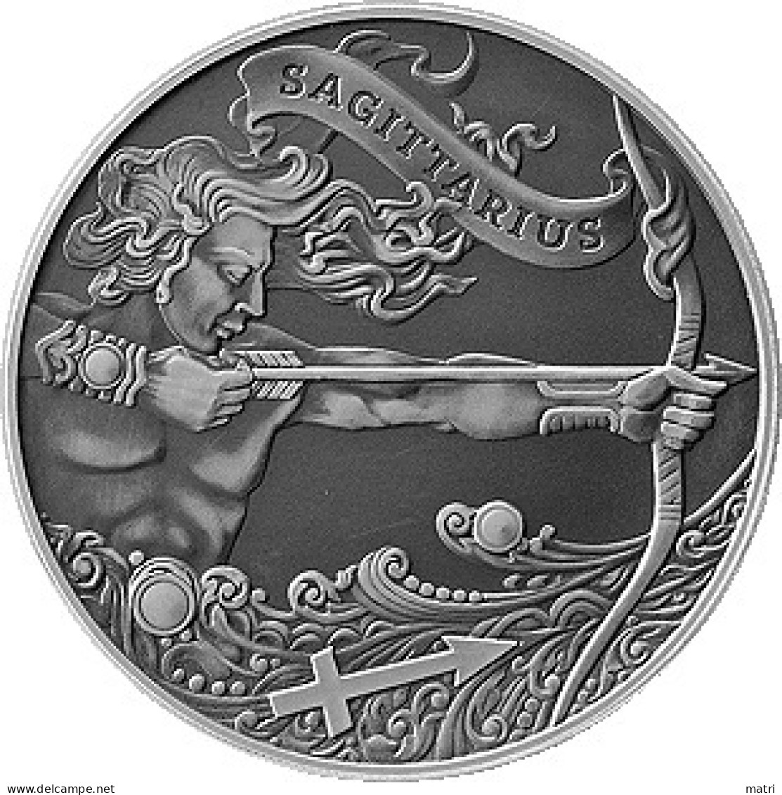 Belarus 1 Rouble 2015 Zodiac Horoscope Sagittarius - Bielorussia