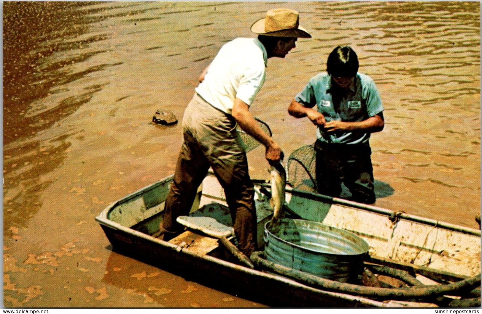 President Jimmy Carter In Miss Lillian's Pond Plains Georgia August 1976 - Presidentes