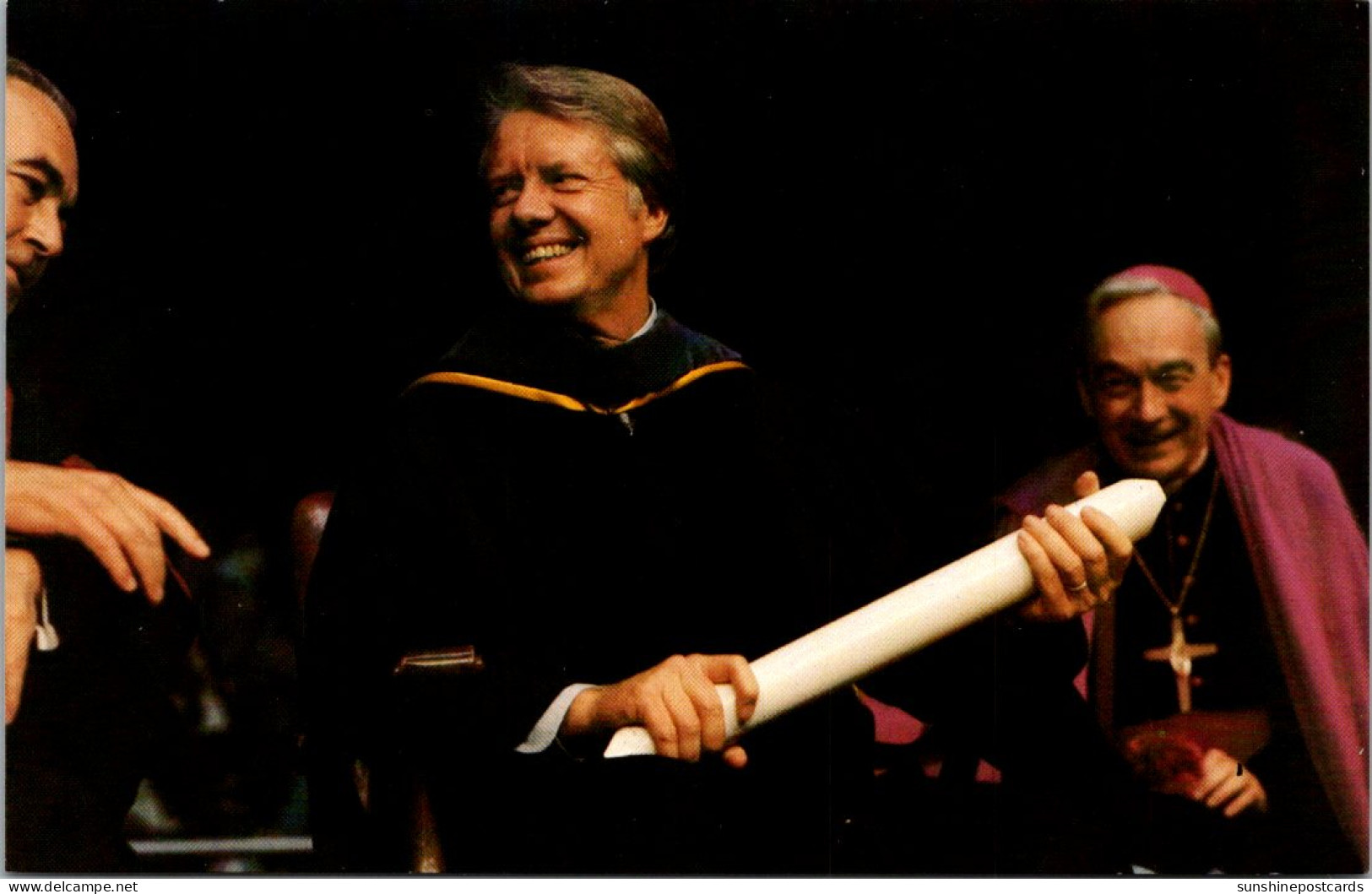 President Jimmy Carter Receiving Honorary Degree Notre Dame South Bend Indiana 1978 - Presidenti