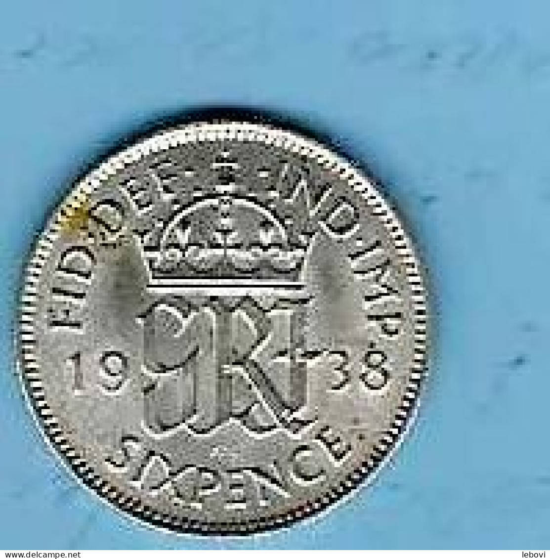 Royaume Uni 6 Pence 1938 - Other & Unclassified