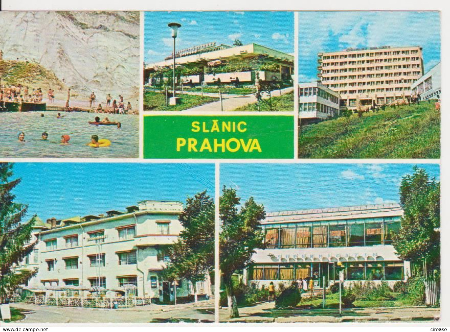 TOURISM SLANIC PRAHOVA ROMANIA POSTAL STATIONERY - Hotel- & Gaststättengewerbe