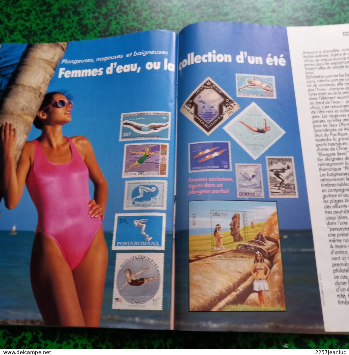 Lot 2 Magazines De La Philatélie * Timbroscopie N:38 Et 49 De Juillet Aout 1987/88 Spécial été - Francés (desde 1941)