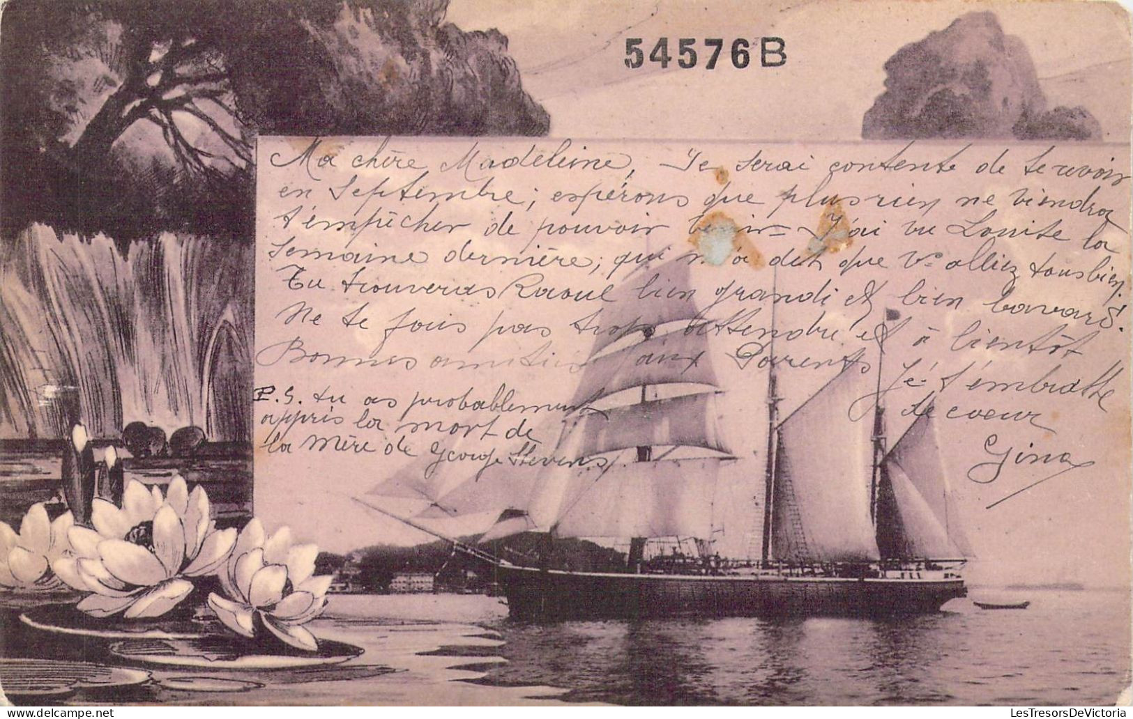 TRANSPORTS - Voiliers - Carte Postale Ancienne - Sailing Vessels