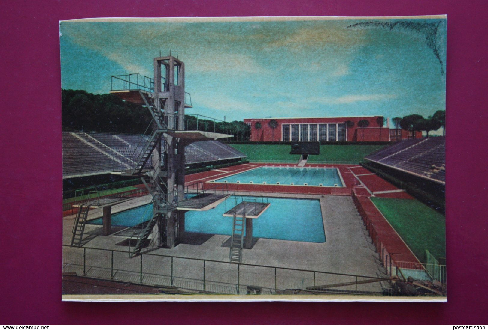 Olympic Swimming Pool In Rome  - 1960s - Swimming