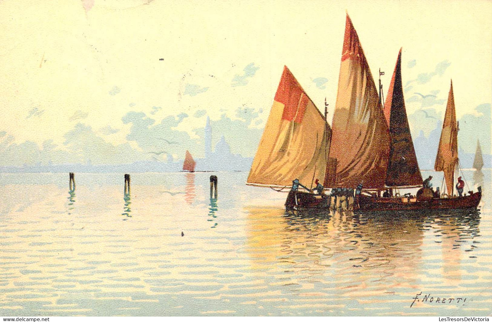 TRANSPORTS - Voiliers - Carte Postale Ancienne - Sailing Vessels