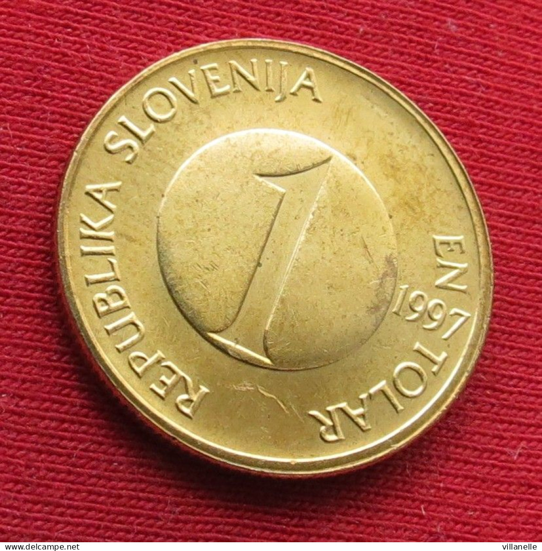 Slovenia 1 Tolar 1997 KM# 4 Lt 364 *V2T Eslovenia Slovenija Slovenie - Slowenien
