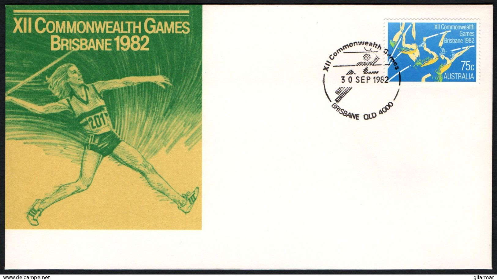 AUSTRALIA BRISBANE 1982 - XII COMMONWEALTH GAMES - BADMINTON - G - Badminton