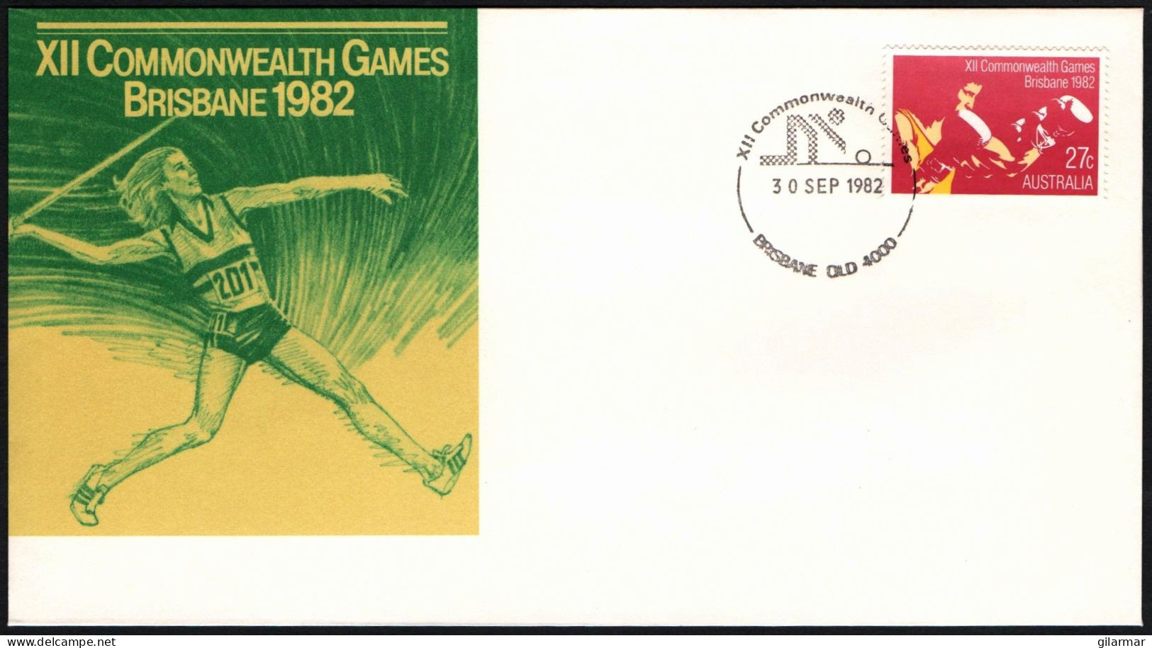 AUSTRALIA BRISBANE 1982 - XII COMMONWEALTH GAMES - BOWLS - G - Bowls