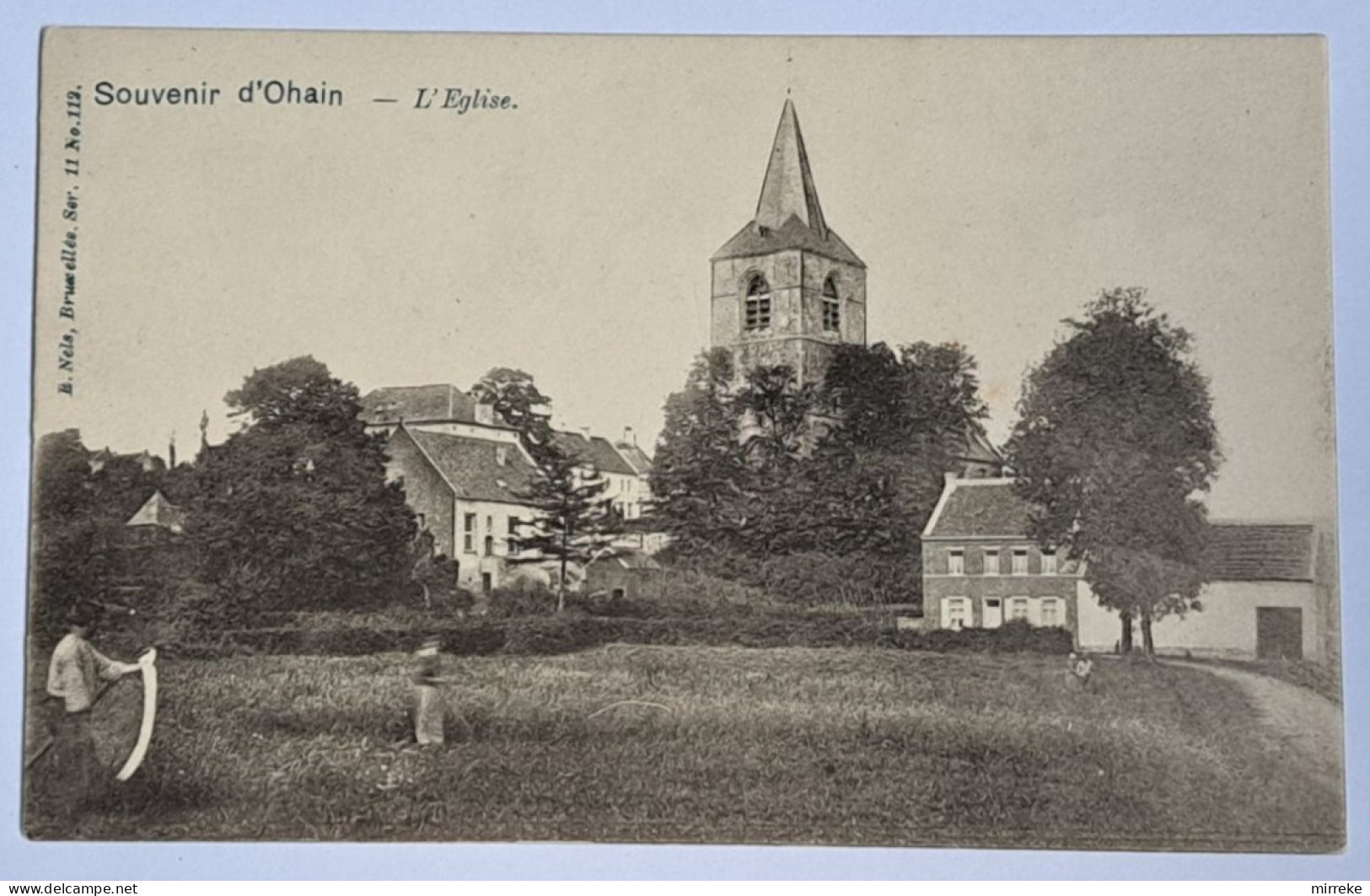 @J@  -  Souvenir D'OHAIN  -  L'Eglise  -  Zie / Voir Scan's - Lasne