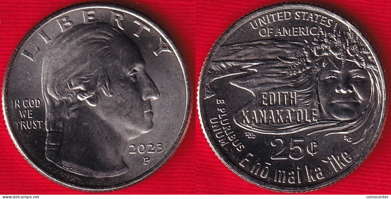 USA Quarter (1/4 Dollar) 2023 P Mint "Women Program – Edith Kanaka'ole" UNC - Non Classificati