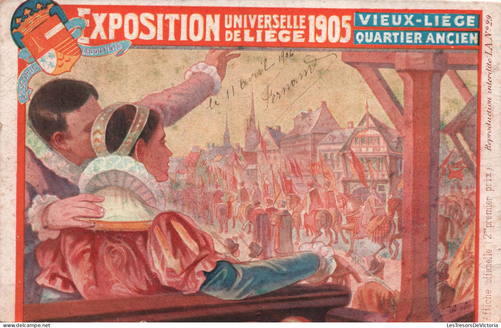BELGIQUE - Liege - Quartier Ancien - Le Vieux Liege A L'exposition De 1905 - Carte Postale Ancienne - Liege