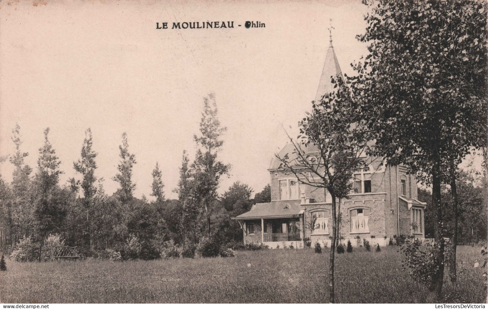 BELGIQUE - Le Moulineau - Ghlin- Carte Postale Ancienne - Mons