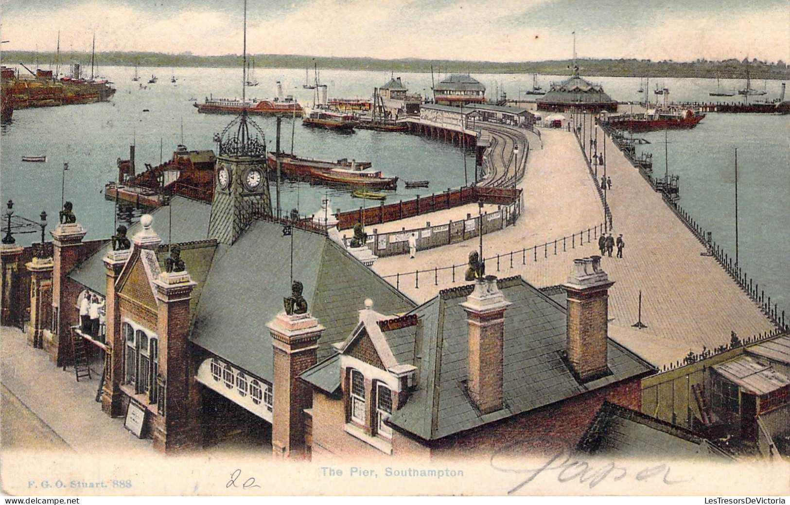 ROYAUME UNI - The Pier Southampton - Carte Postale Ancienne - Andere & Zonder Classificatie