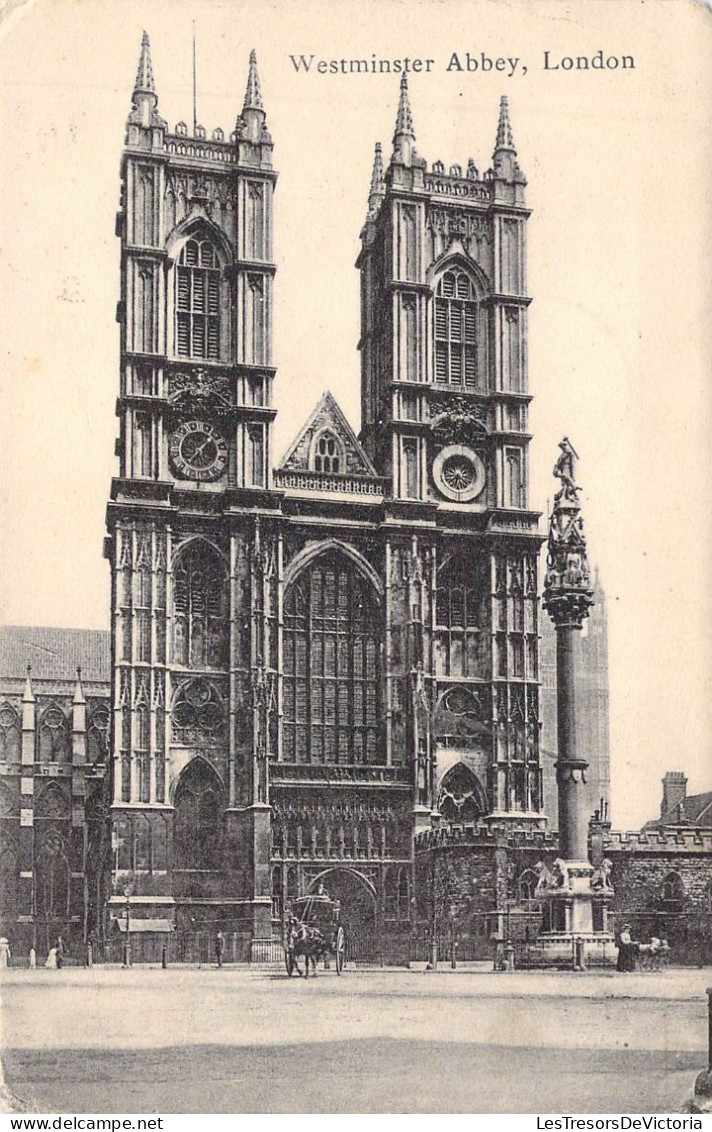 ANGLETERRE - LONDON - WESTMISTER ABBEY - Carte Postale Ancienne - Westminster Abbey