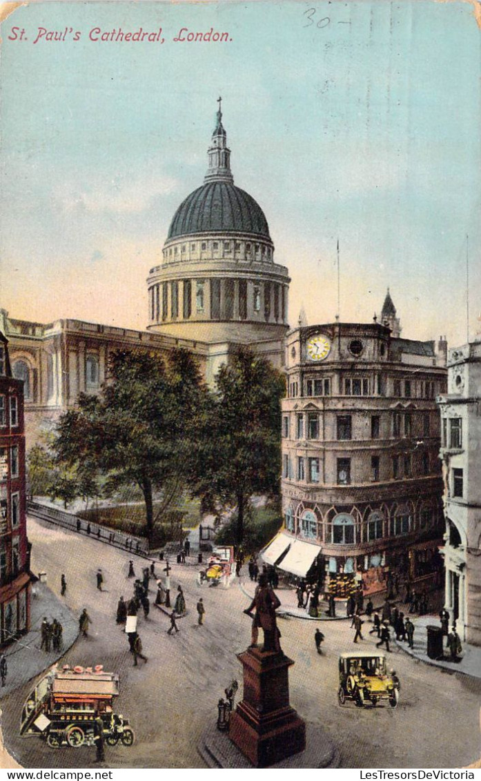 ANGLETERRE - LONDON - St Paul Cathédral - Carte Postale Ancienne - St. Paul's Cathedral