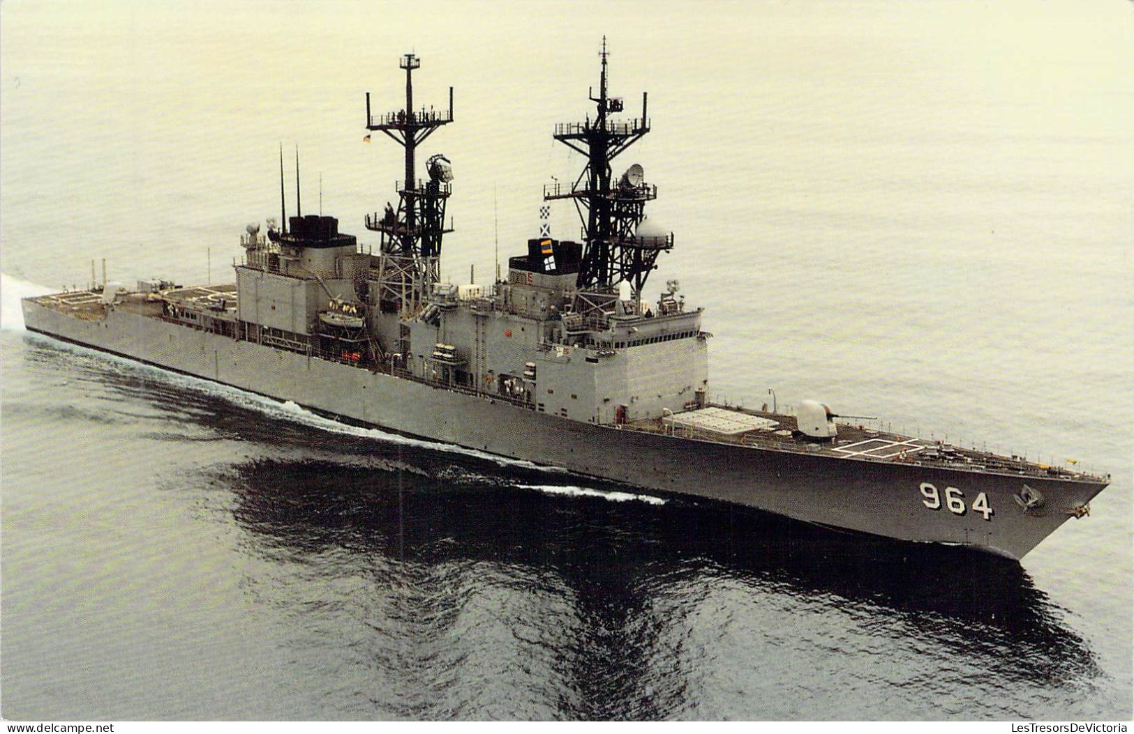 TRANSPORTS -  BATEAUX - GUERRE - USS Paul F Foster - Honor Valor Service - Carte Postale Ancienne - Guerre