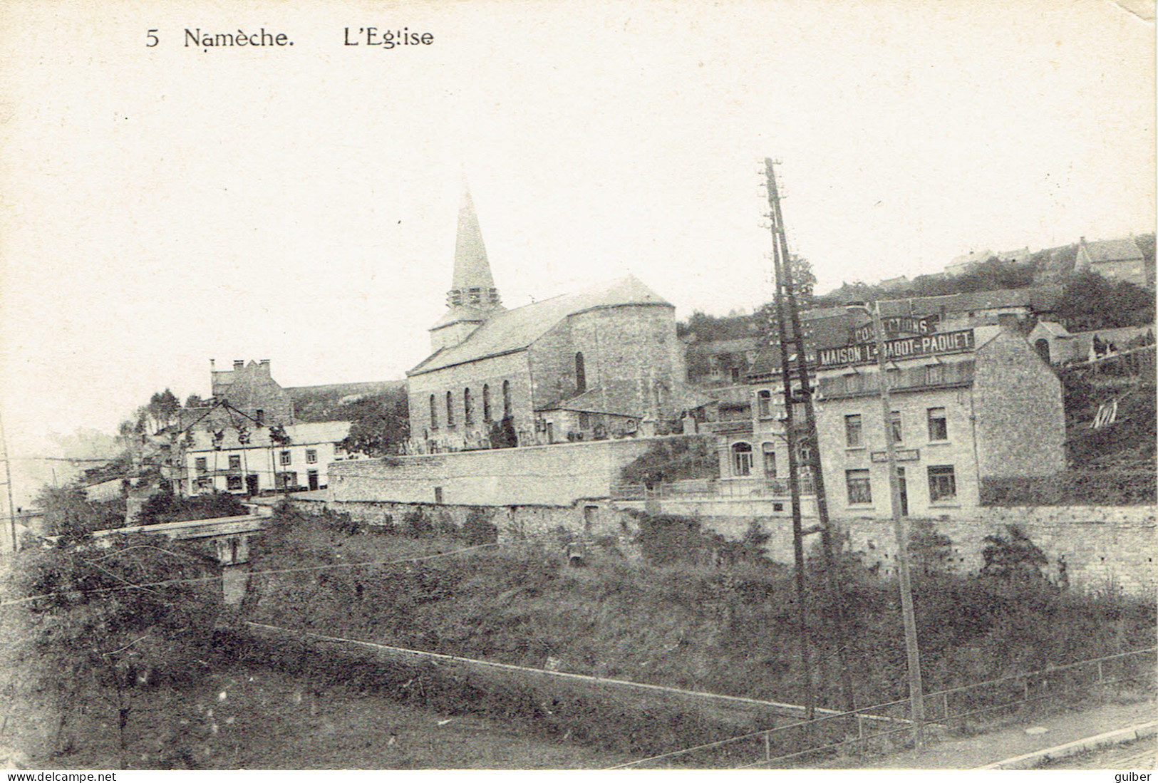 Nameche L'église N°5 Edit. Laflotte Bas-oha  - Andenne