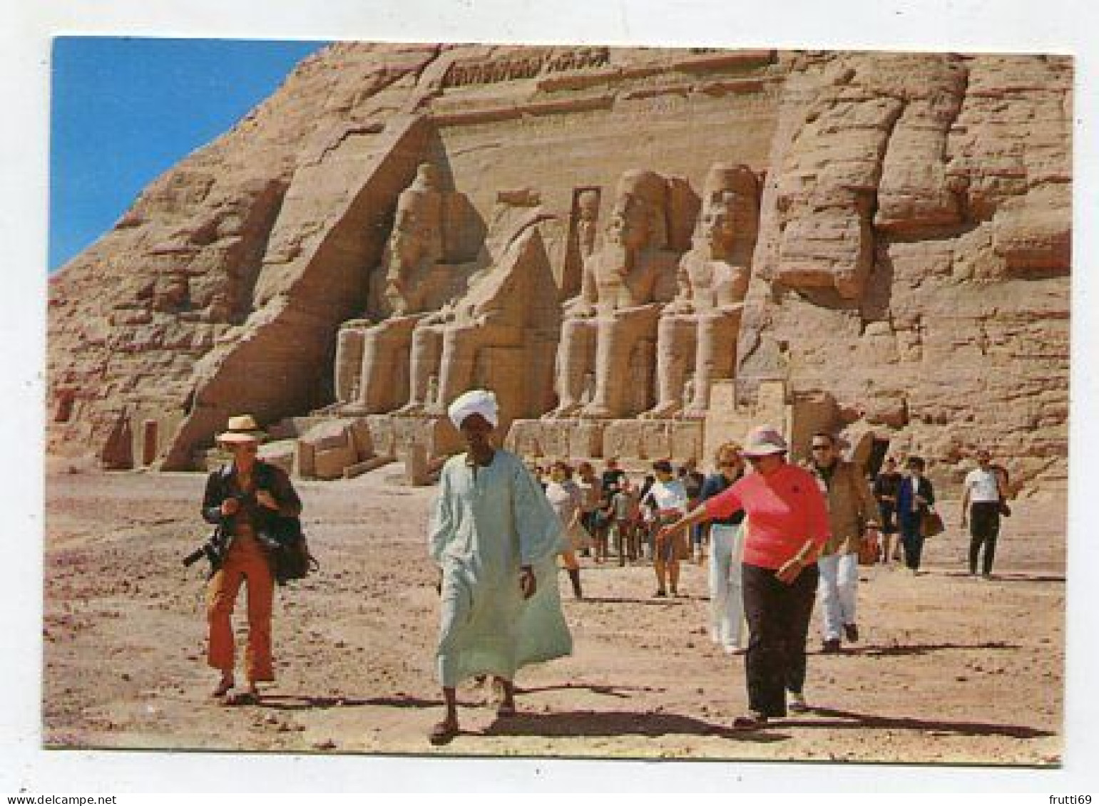 AK 134895 EGYPT - Abu Simbel Rock Temple Of Ramses II - Temples D'Abou Simbel