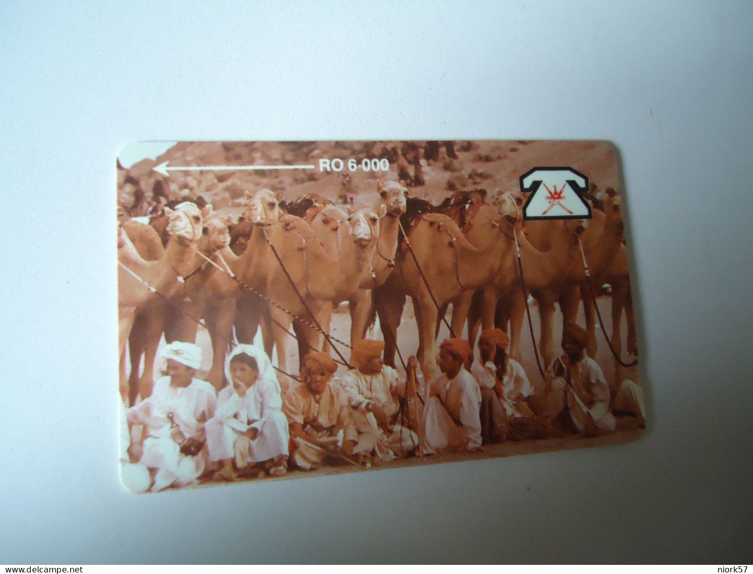 OMAN   USED CARDS   CAMELS  ANIMALS - Other & Unclassified