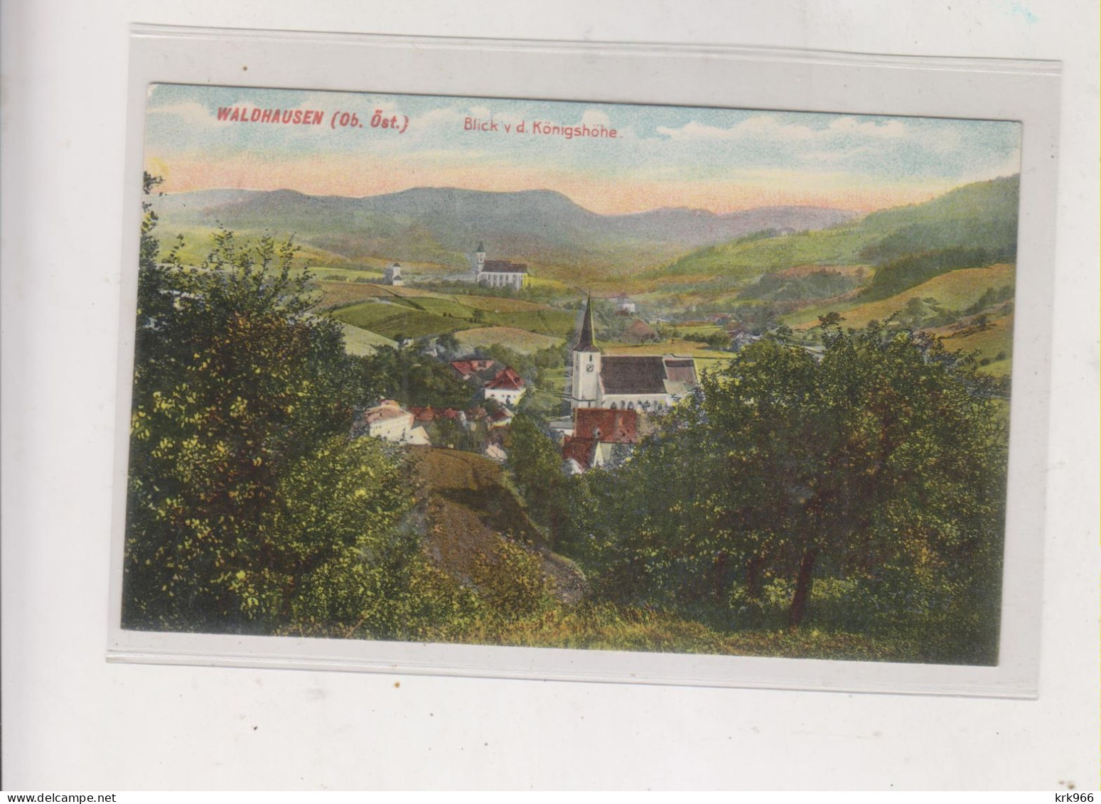 AUSTRIA WALDHAUSEN Nice Postcard - Perg