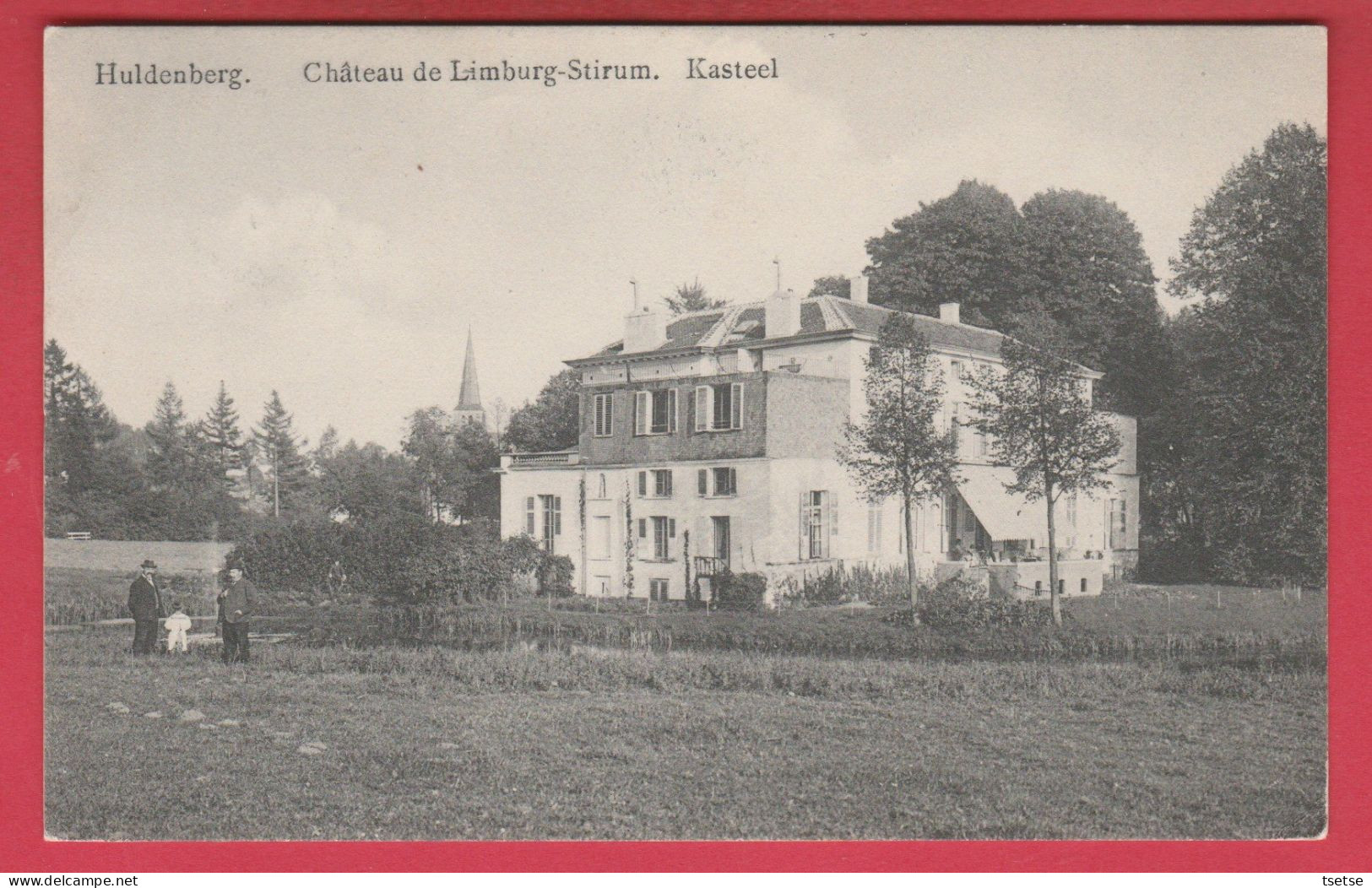 Huldenberg -  Limburg-Stirum Kasteel  - 1909 ( Verso Zien ) - Huldenberg