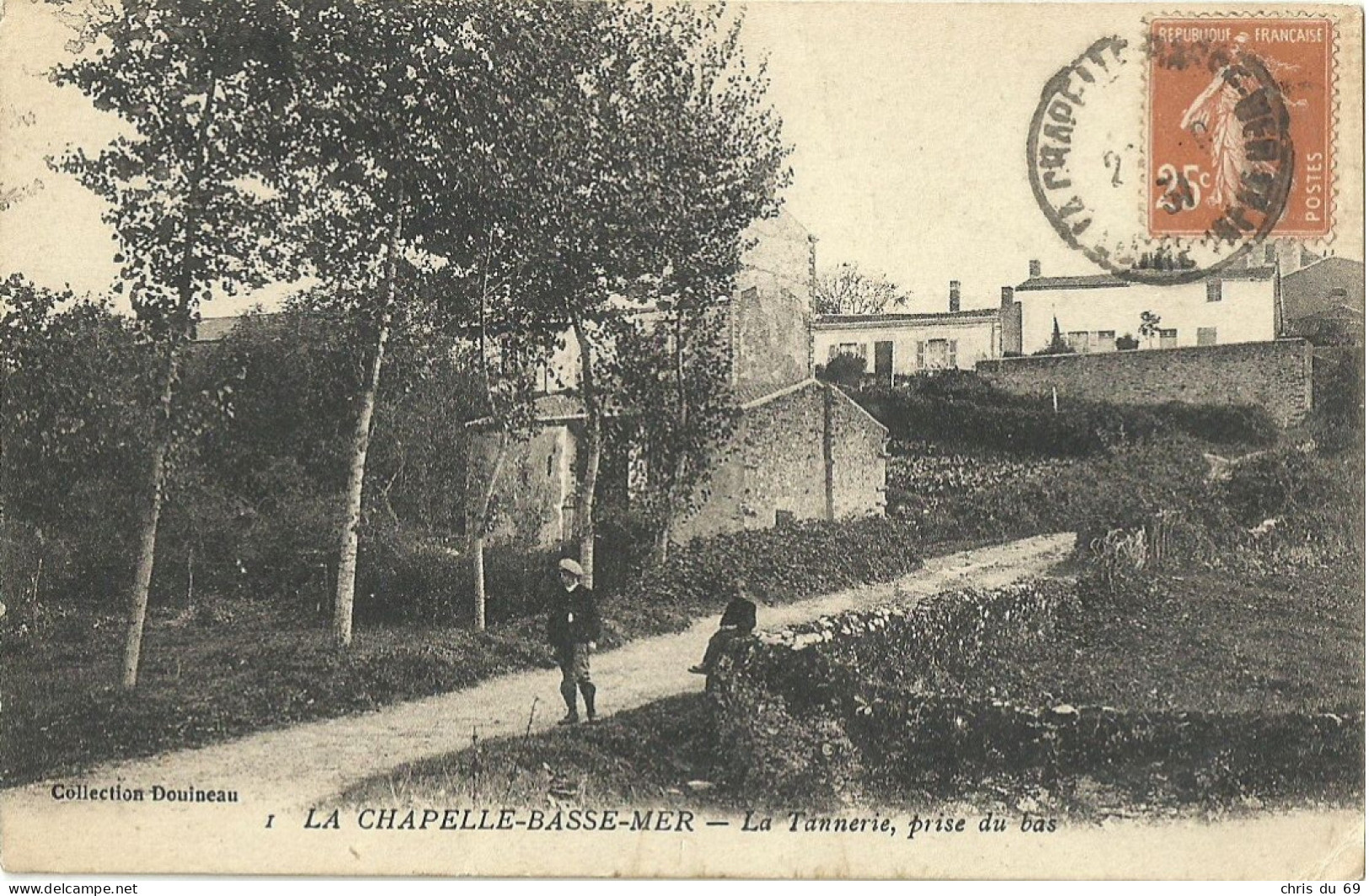 La Chapelle Basse Mer La Tannerie Prise Du Bas - La Chapelle Basse-Mer