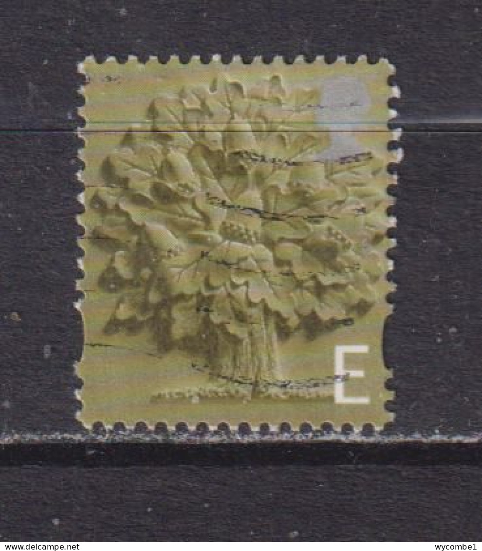 GREAT BRITAIN (ENGLAND)   -  2003  Oak Tree  'E'  Used As Scan - Angleterre